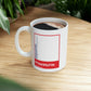 Philadelphia Baseball Mug (Red/Blue)