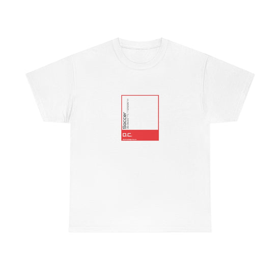 D.C. Soccer T-shirt (Red/Black)