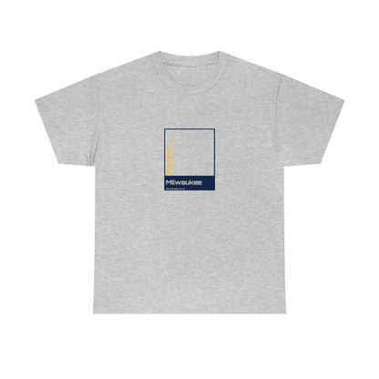 Milwaukee Baseball T-shirt (Blue/Gold)