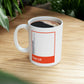 Detroit Baseball Mug (Orange/Blue)