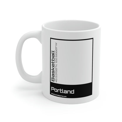 Portland Basketball Mug (Black)