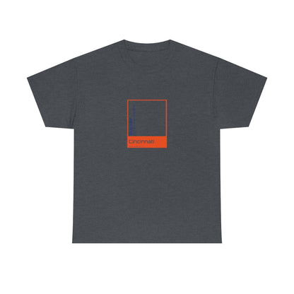 Cincinnati Soccer T-shirt (Orange/Blue)