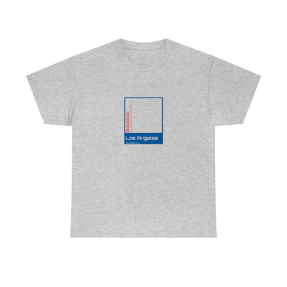 Los Angeles Baseball (N) T-shirt (Blue/Red)