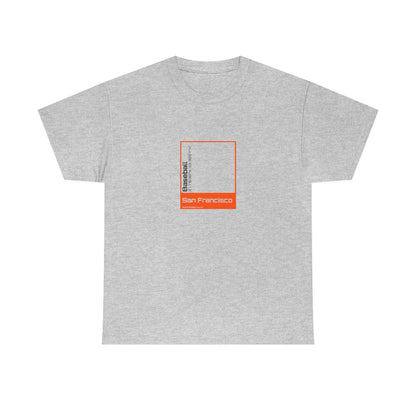 San Francisco Baseball T-shirt (Orange/Black)