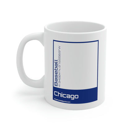 Chicago (N) Baseball Mug (Blue)