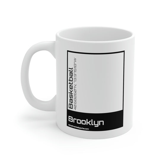 Brooklyn Basketball Mug (Black)