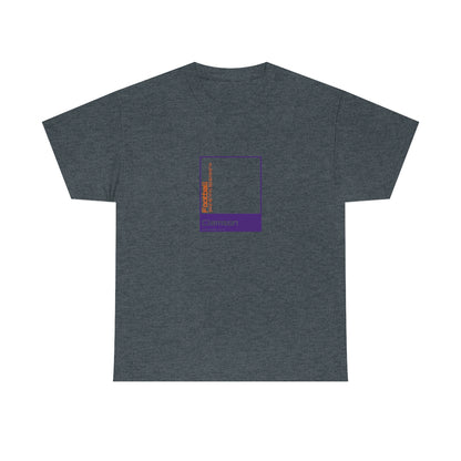 Clemson College Football T-shirt (Purple/Orange)