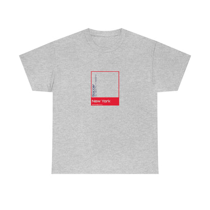 New York Soccer T-shirt (Red/Blue)