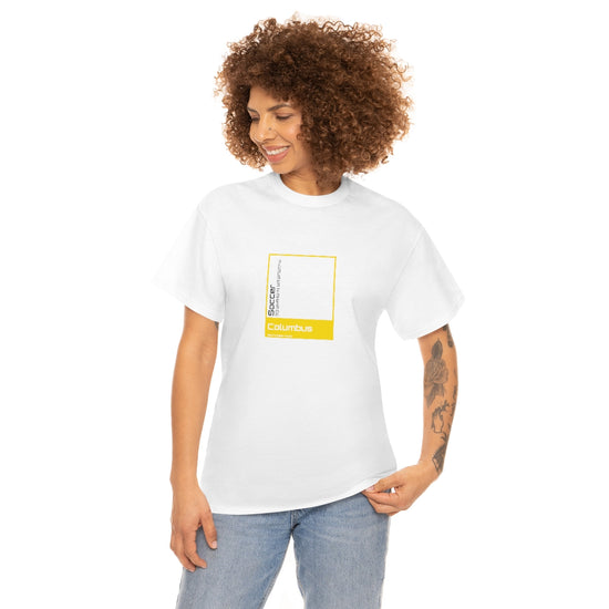 Columbus Soccer T-shirt (Yellow/Black)