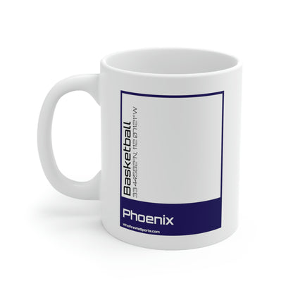 Phoenix Basketball Mug (Purple/Black)