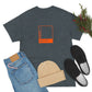 New York (N) Baseball  T-shirt (Orange)