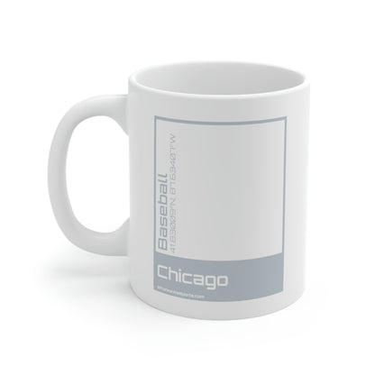 Chicago (A) Baseball Mug (Silver)