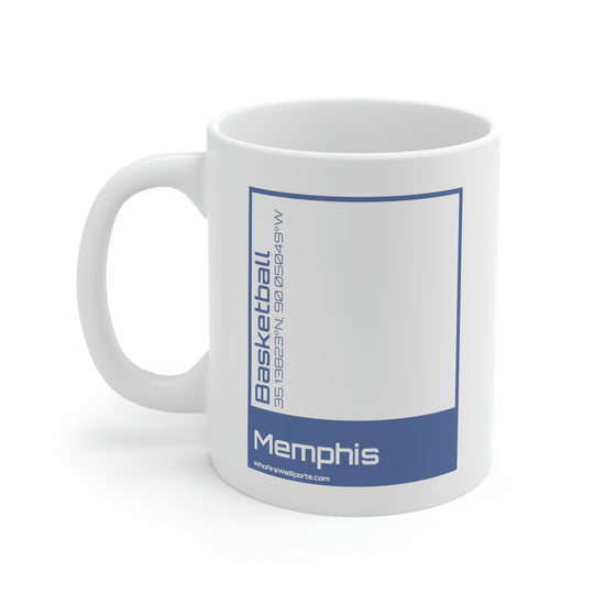 Memphis Basketball Mug (Blue)