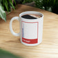 Chicago (N) Baseball Mug (Red/Blue)