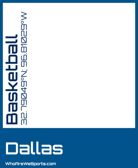 Dallas Basketball Mug (Blue/Navy)