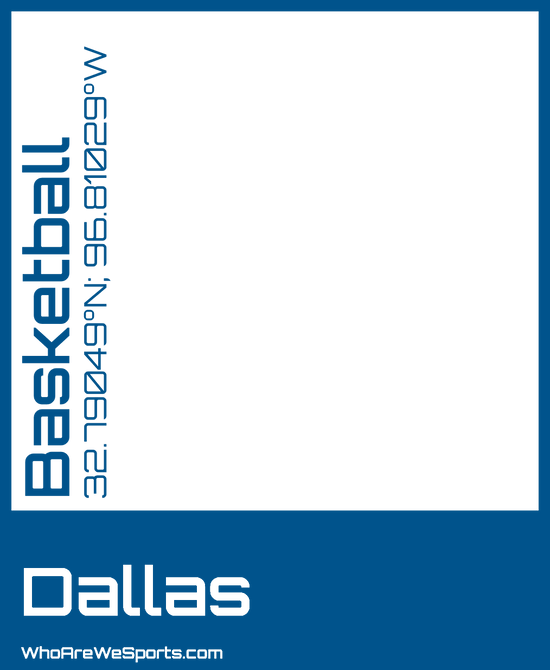 Dallas Basketball Mug (Blue)