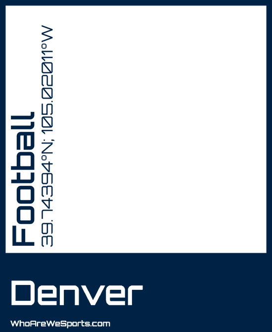 Denver Pro Football Mug