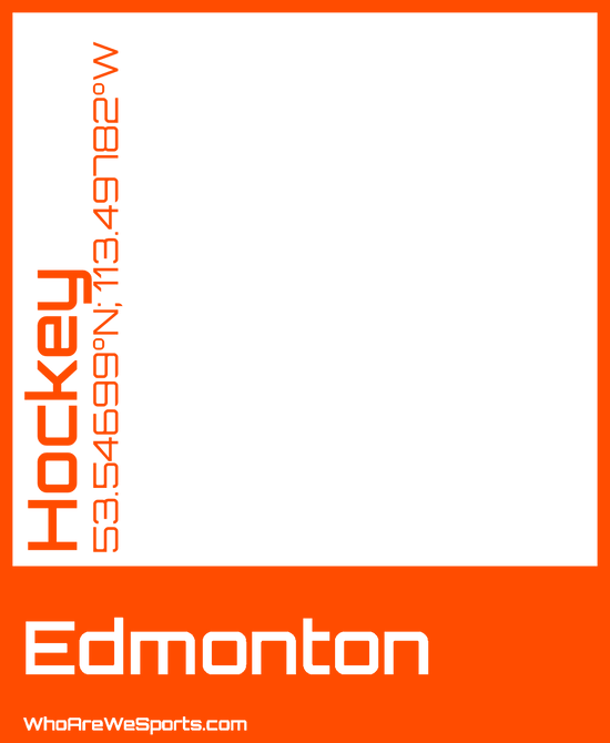 Edmonton Hockey (Orange)