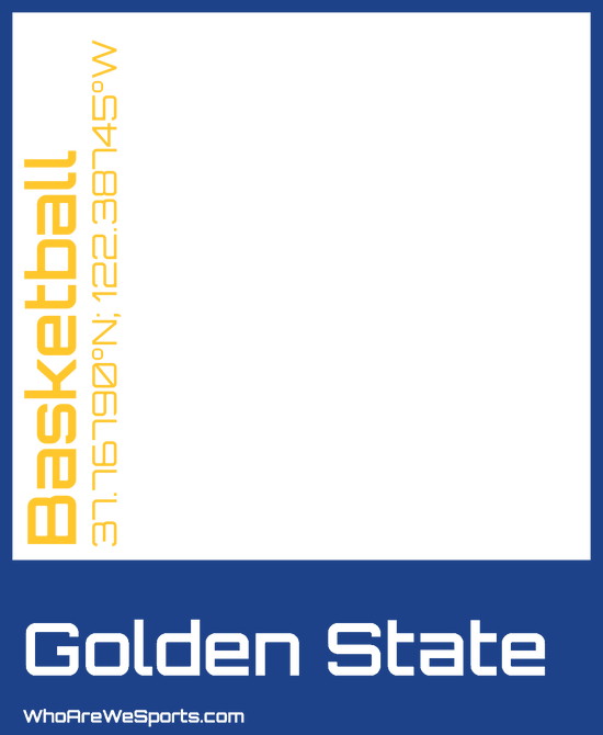 Golden State Basketball Mug (Blue/Yellow)