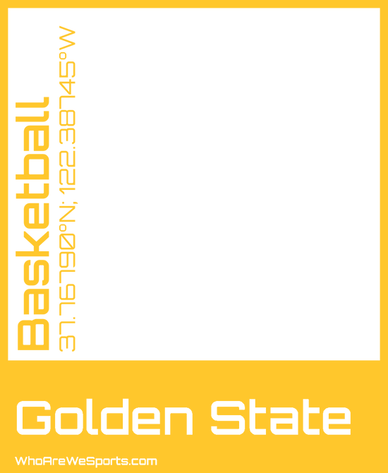 Golden State Basketball Mug (Yellow)