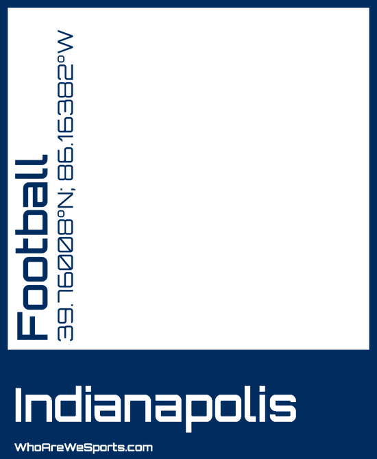 Indianapolis Pro Football T-shirt (Blue)
