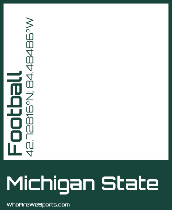 Michigan State College Football T-shirt