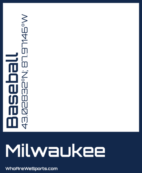 Milwaukee Baseball T-shirt (Blue)