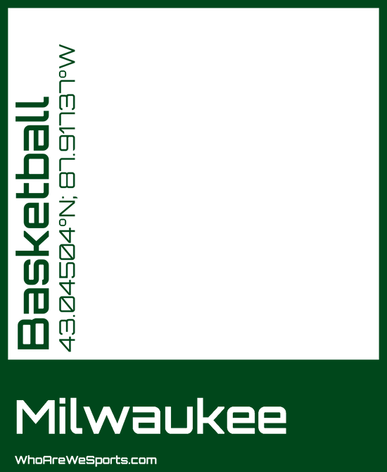 Milwaukee Basketball T-shirt (Green)