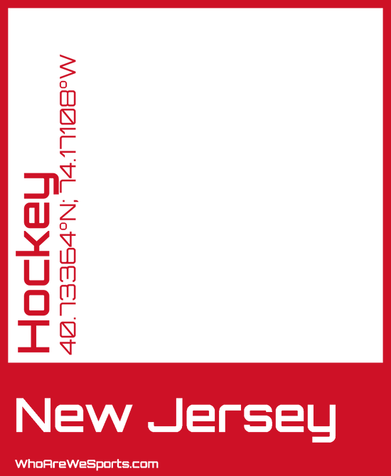 New Jersey Hockey (Red)