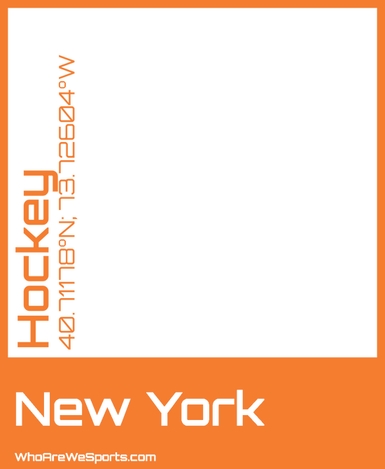 New York Hockey 2 (Orange)