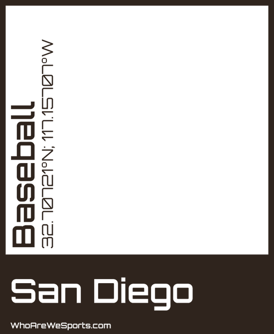 San Diego Baseball T-shirt (Brown)
