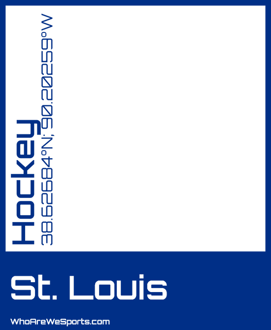 St. Louis Hockey (Blue)