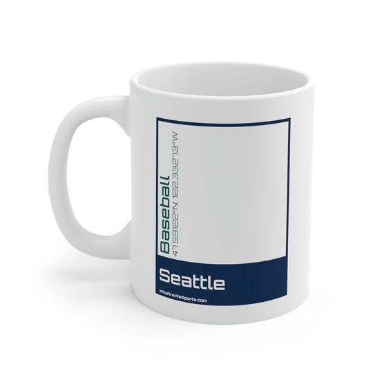 Seattle Baseball Mug (Blue/Green)