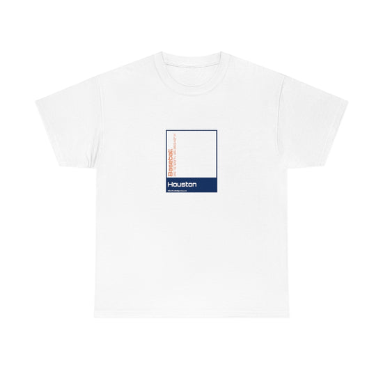 Houston Baseball T-shirt (Blue/Orange)
