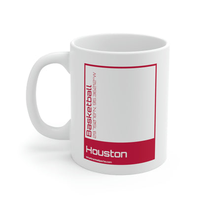 Houston Basketball Mug (Red)