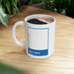 New York Basketball Mug (Blue/Silver)