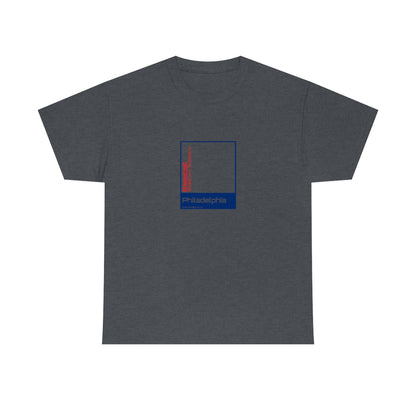 Philadelphia Baseball T-shirt (Blue/Red)