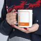 Houston Baseball Mug (Orange)