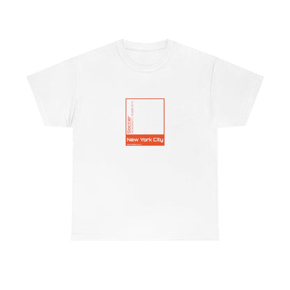 NYC Soccer T-shirt (Orange)