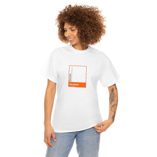 Houston Soccer T-shirt (Orange/Black)