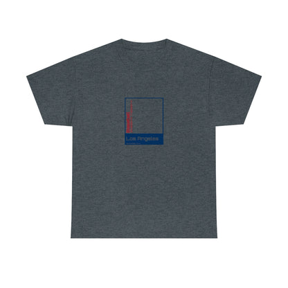 Los Angeles Baseball (A) T-shirt (Blue/Red)